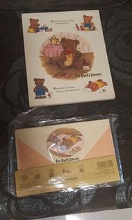 中古Sanrio Mr. Bear's Dream 信封信纸