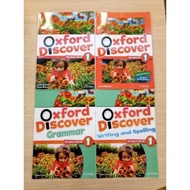 Book - OXFORD DISCOVER each level 4 books, LEVEL 1- 6