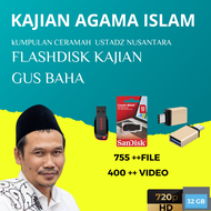Flashdisk Ceramah Gus Baha 32GB Original 100% | 750+ File Video &amp; MP3 | Bonus 2 OTG