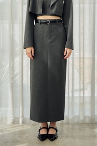 GENETHREADS กระโปรงยาว เอวสูง ดีเทลผ่าด้านหลัง รุ่น Neptune (พร้อมส่งภายใน 3 วันหลังทำการสั่งซื้อ)