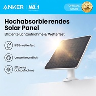 ANKER eufy Solar Panel (3W) Compatible with eufyCam Outdoor Surveillance Security CCTV Camera, IP65 