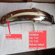 Rear mudguard HONDA CG 110 CG 125 CG110 CG 125 PNP GL 100 GL100 GL 125 CB 100 k5 bolt holeADA