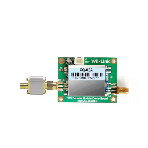 2.4G Power Amplifier 2W Routing Signal Amplifier for WiFi/ZigBee Signal Enhancement TDD Booster Modu
