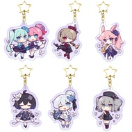 New Anime Figure Honkai: Star Rail Acrylic key chain pendant game double-sided star chain fans' gift