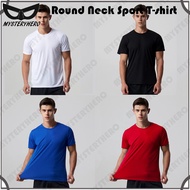 MysteryHero Unisex T-Shirt Quick Dry Hi-Tech Dry Fit Round Neck Sport Tshirt Soft Unisex Men Women B