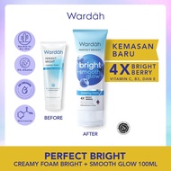 Wardah Perfect Bright Series / Creamy Foam Moisturizer Tone Up Cream Bb Powder Micellar Water