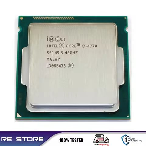 Intel Core i7 4770 3.4GHz LGA 1150 cpu processor