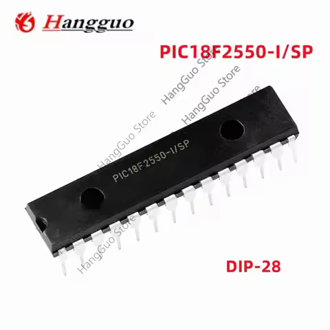 5Pcs/Lot Brand new Original PIC18F2550-I/SP PIC18F2550 DIP-28 IC Chip