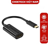 Hub chuyển đổi Choetech HUB-H04 từ Type C sang HDMI (âm) (Hàng chính hãng)