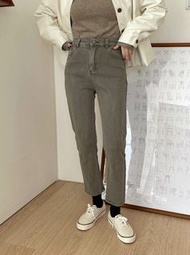 Perdot 合身彈力窄管九分牛仔褲