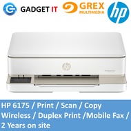 HP DESKJET PLUS INK ADVANTAGE 6175 ALL IN ONE PRINTER (PRINT,SCAN,COPY,WIRELESS,) - DUPLEX PRINTING