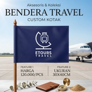 Custom Tour Guide Flag custom box/ Travel Flag Tour Guide Flag KING OF FLAG