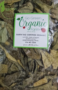 Organic Black Face General / Organik Daun Pecah Beling / 有机 黑面将军 --Fresh and dried leaves