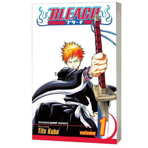 Popular Manga Book Bleach, Vol.1 Japan Youth Teens Fantasy Science Mystery Suspense Comic Manga Book