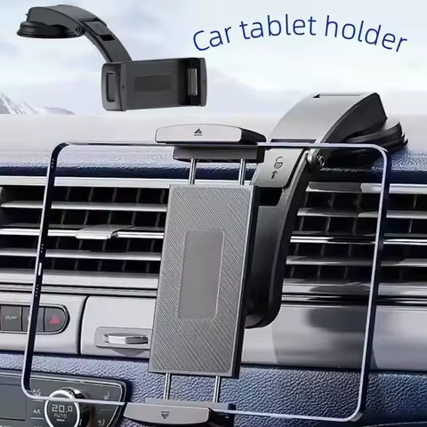 Car Tablet Holder Mount for Samsung Galaxy Z Fold 4 3 2 IPhone IPad Mini Air GPS Stand Car Phone Hol