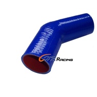 FOR Silicone 45 Degree Reducer Elbow 2.5"-2" 64mm-51mm Intercooler Turbo Hose
