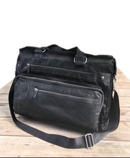 Calvin Klein Jeans leather briefcase, men’s bag，型格真皮公事包
