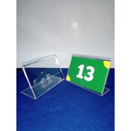 Acrylic no table 9x6 cm