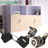 MXGOODS Cam Lock Tubular Security For Cupboard Door Cabinet With 2 Keys W/2 Mailbox Lock