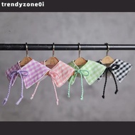 TRENDYZONE0I Doll Clothes, Cotton Stuffed Doll|Outfit Checkered Cloak,  10~15cm Checkered 15cm Cotto