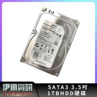 二手出清/SATA 2 3/3.5吋/1TB/1T/3T/4T硬碟/7200轉/桌上型/隨機出貨/WD/DELL/無壞軌