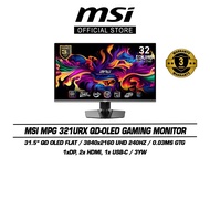 MSI MPG 321URX QD-OLED Gaming Monitor (31.5"/4K UHD/QD-OLED/240Hz)