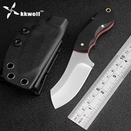 KKWOLF outdoor survival hunting knife 9CR18MOV Blade Tactical