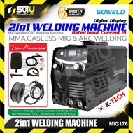 GOWELD MIG176 IGBT Gasless 2 in 1 Welding Machine