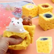 POP IT SQUISHY TOY CUTE ANIMAL CHARACTER POPPED UP SQUISHY TOY IN SOFT COLORS CUTE KAWAII SQUISHY/