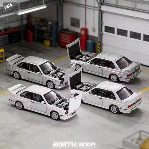 Mortal 1:64 Bmw E30 M3 Sport Evolution Openable Alloy Car Model