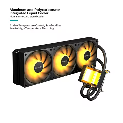 Antec P360 Integrated Water-Cooled Radiator Visualized Water Cooling Head 4PIN Fan Supports ARGB Liq