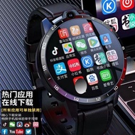 Hot Sale2023New5g Android Smart Watch Adult Plug-in Card Download Men's and Women's Black Technology