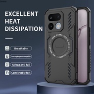 Shockproof Magnetic Case For Realme 16T 16 16Pro+ 15T 15 15Pro PC Phone Cover Shell Wireless Chargin