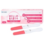 Hello Baby Plus Humasis pregnancy test gives quick results in 3 minutes (1 strip)