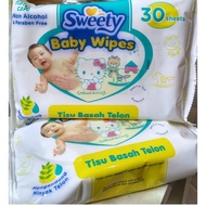 Sweety Baby Wipes Wet Wipes 30 sheets