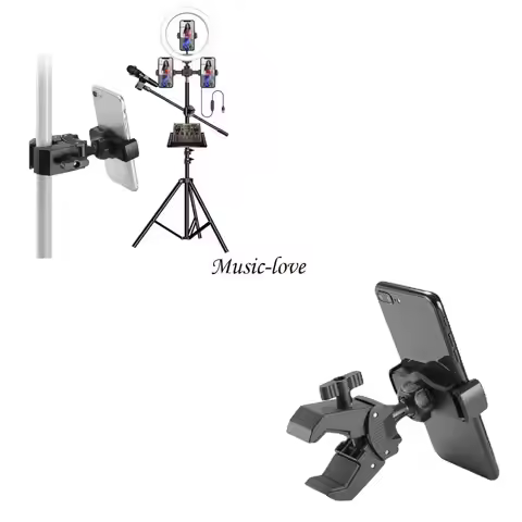 Flexible Mount With 360 Turn Base For 4 -7inch Screens Global Agreement For Glass Entrances Screens 