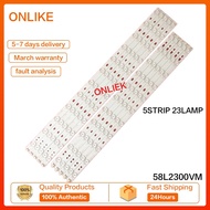 (NEW 1 SET) TOSHIBA 58" LED 58L2300VM  TV BACKLIGHT / LAMPU TV (READY STOCK) 58L2300