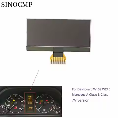 Car LCD Display 0263643042 For Mercedes A-Class W169/C169 2004-2012 B-Class W245 2005-2011 Dashboard