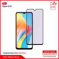 YITAI Tempered Glass Glow Bening Anti Spy Blue Glare Oppo A18