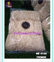 Mie Ayam Premium Isi 12 Porsi Mie Ayam Mentah Kemasan 1kg Fresh Halal