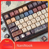 NaniNook  Hogwarts Keycaps Cherry/MOA Profile 125 Keys PBT Dye Sublimation Wooting Aula F75 Mechanic