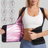 High-Waisted Women's Deeplan, Sweat Waist Trainer, Sports Bralette, Sleeveless Knit Fabric With A Ro