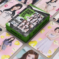 LINXX 55PCS BABYMONSTER Ice Tea Lomo Cards Kpop Girl Group Idol Photocard Set Fan Collection Merchan