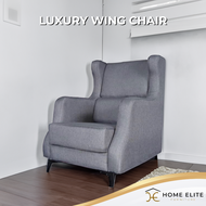 Home Elite: Luxury Wing Chair /High Back Lounge Chair Wing Chair Sofa Murah Cheap Ikea Furniture