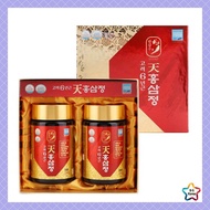 Korean Red Ginseng Extract Cheon Hong Sam Jeong 6 Years Root Concentrated Paste 2 Bottles Set