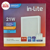 INSS602S 21W LED Panel Downlight Lamp OB Outbow Segi Inlite