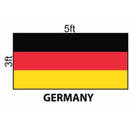 Germany Flag 3x5ft, Bendera Germany 3x5ft, Polyester