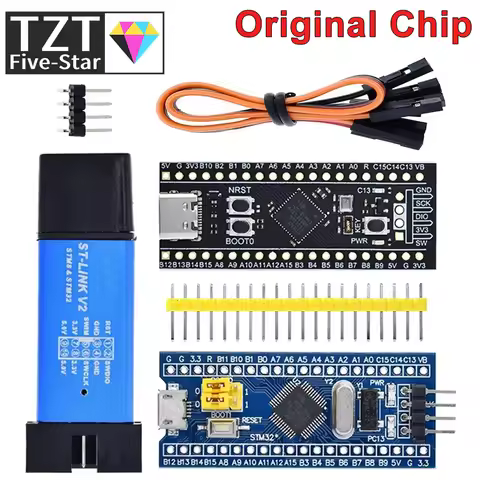 TZT ST-LINK V2 Simulator Download Programmer STM32F103C8T6 ARM STM32 Minimum System Development Boar