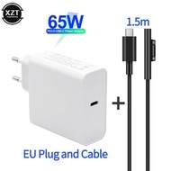 เครื่องชาร์จ USB ชนิด C ขายดี416BLBL สำหรับ Microsoft Surface Pro 6/5/4/3แท็บเล็ต Go Book ใช้ได้กับ4