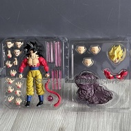 Dragon Ball Z Super Saiyan Battle Damage blue Goku อะนิเมะ Shf Saiyan Ssj4 Son Goku S.H.Figuarts Act